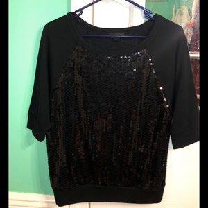 A. Byer Sequin top